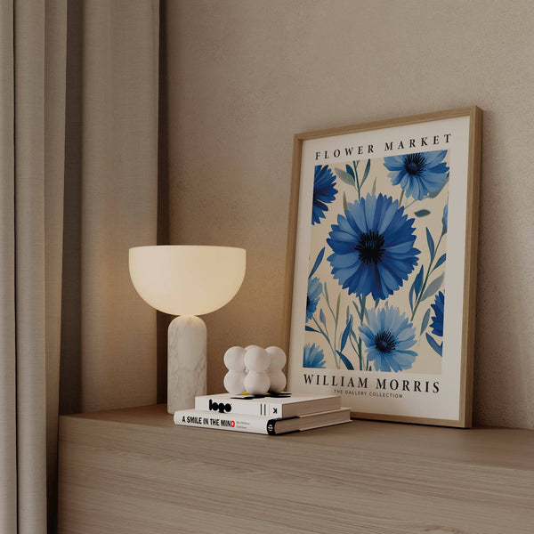 Abstract botanical print featuring delicate floral patterns