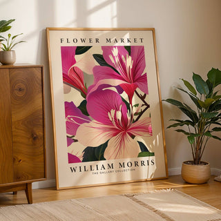Pink floral prints ideal for living rooms and bedrooms
