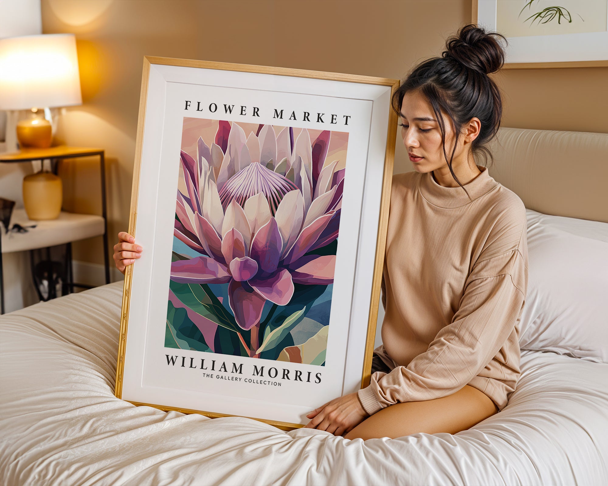 William Morris Protea Art Print