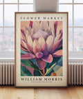 Vintage Protea Flower Market poster by William Morris
