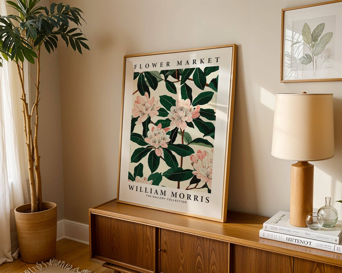 Elegant magnolia blooms for nature-themed magnolia wall art