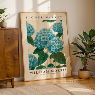 Artistic flower market prints for bedroom and creative spaces