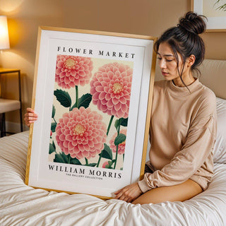 Elegant pink wall decor perfect for living room floral accents