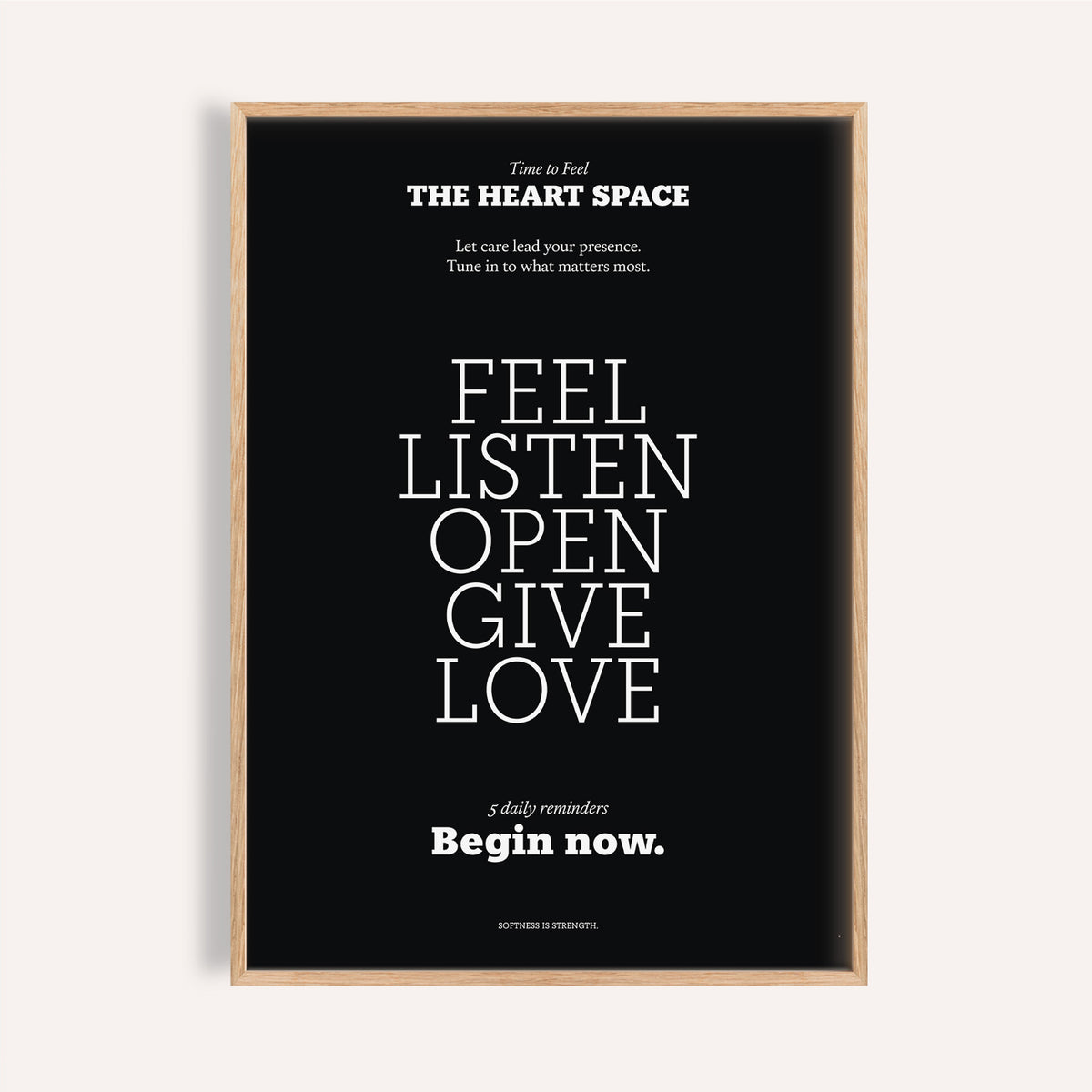 Minimalist Wall Quotes for Bedroom art with bold typography