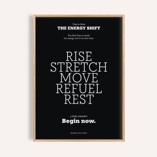 Minimalist white typography Motivational Posters with Quotes


