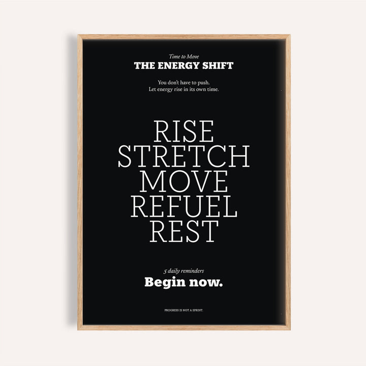 Minimalist white typography Motivational Posters with Quotes

