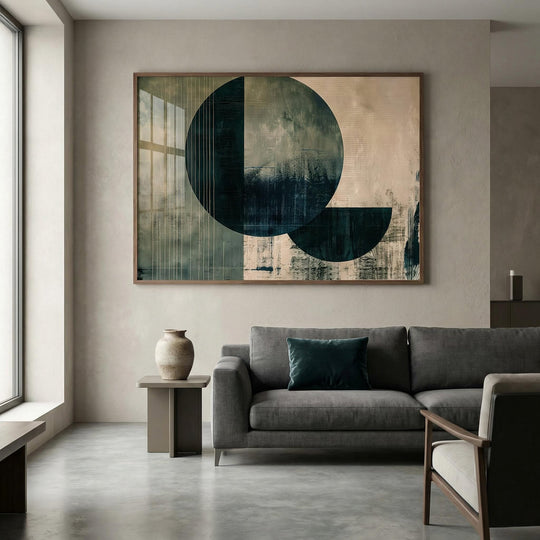 Poster Astratto Geometrico