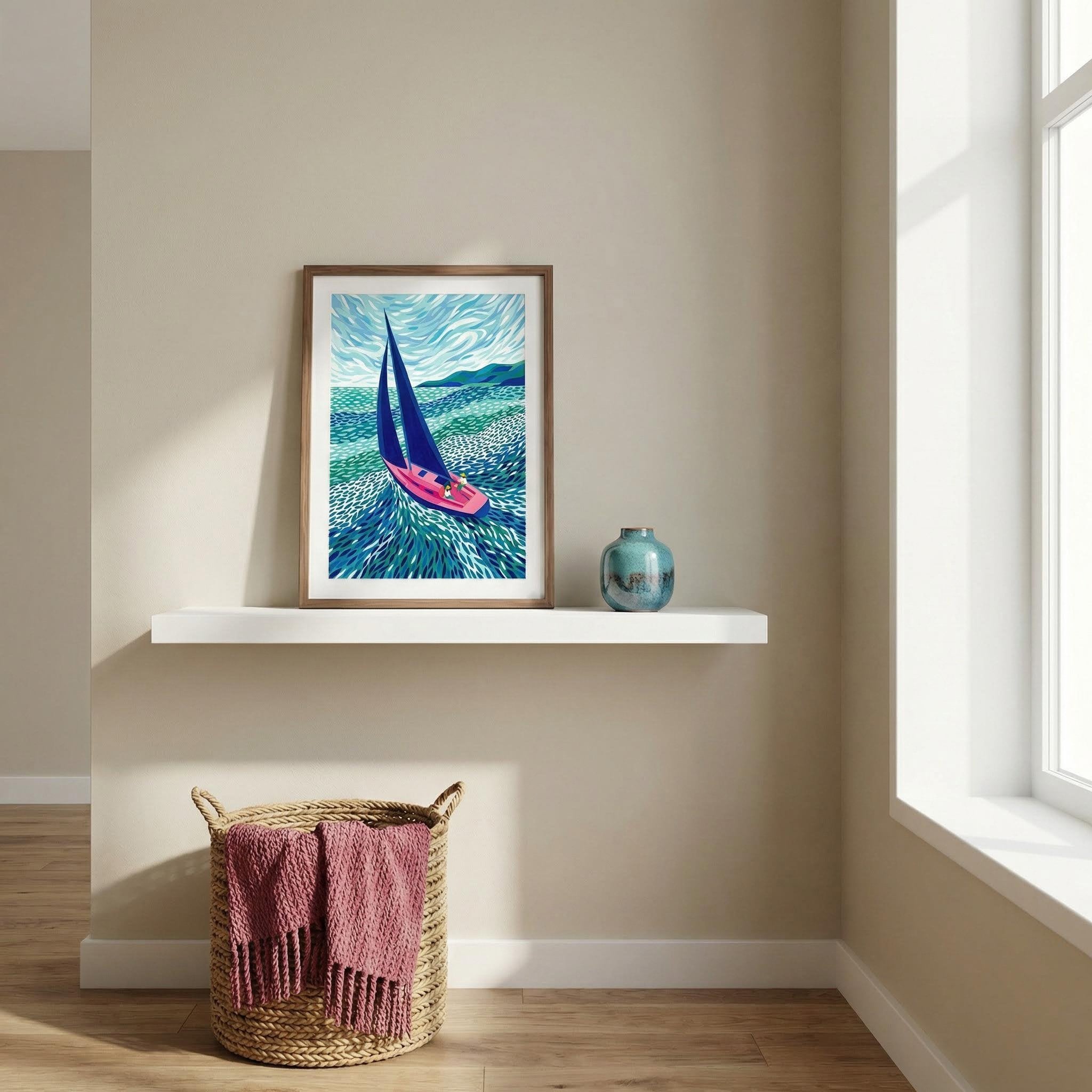 Sailboat Art Print