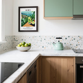 decorative Cocktail Print for kitchens and lounges