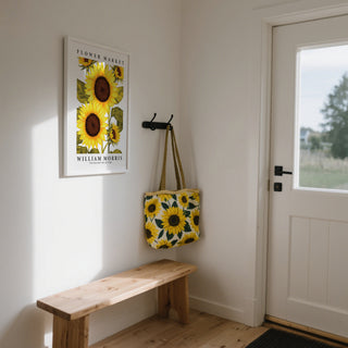 Sunflower Wall Art for entrance door way