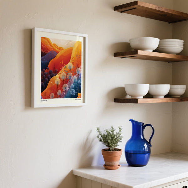 Art Print Square for kitchen