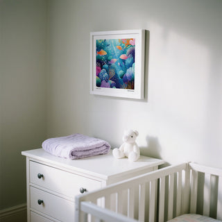 Nursery room Coral Reef Wall Art