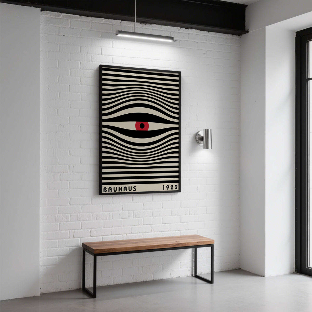 Trippy Poster for wall in hallway