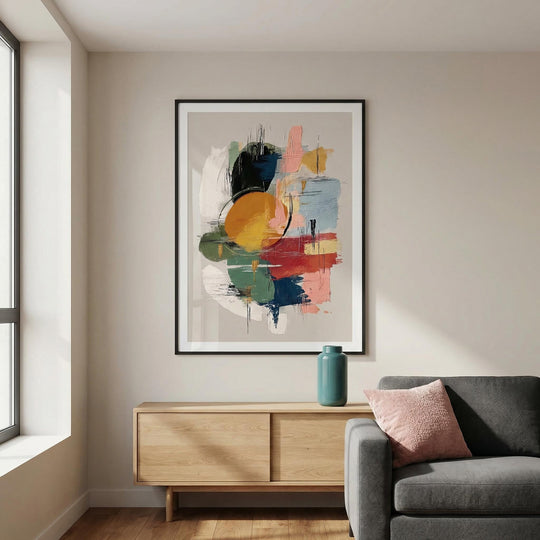 Vivid Stroke Print