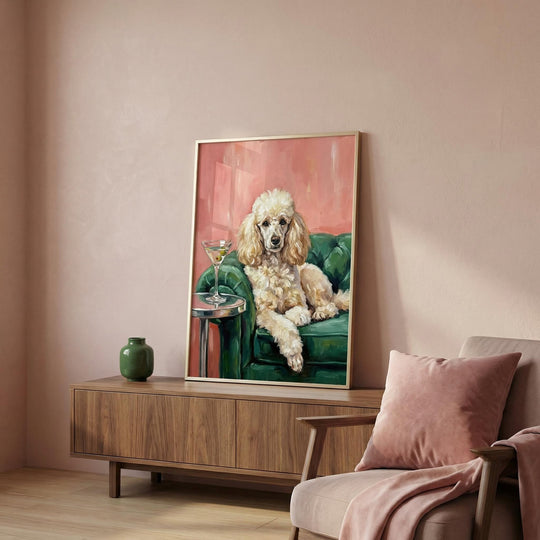 Poster Salotto Barboncino
