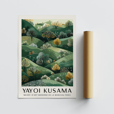 Japandi-inspired nature print for modern interiors
