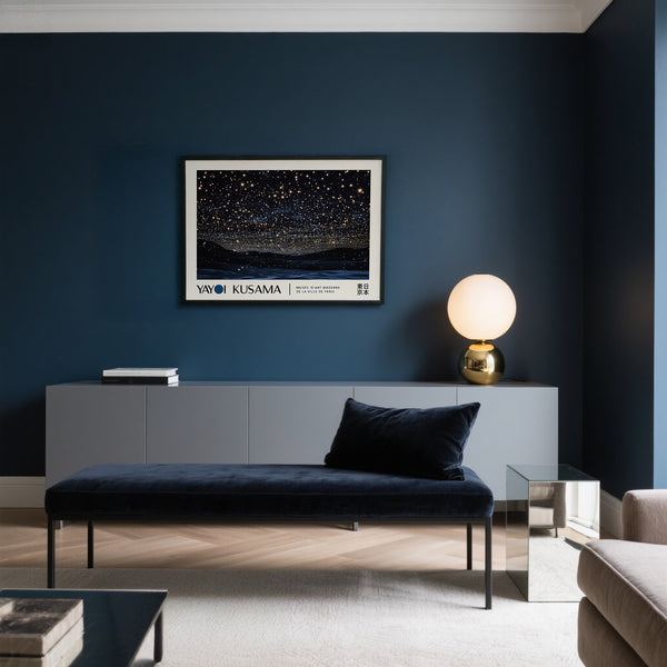 modern night sky art with celestial elegance