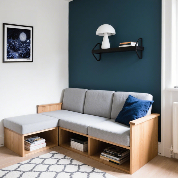 contemporary wall art night sky with dotted aesthetic