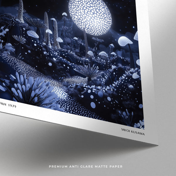 Close up of high quality Wall Art Night Sky poster