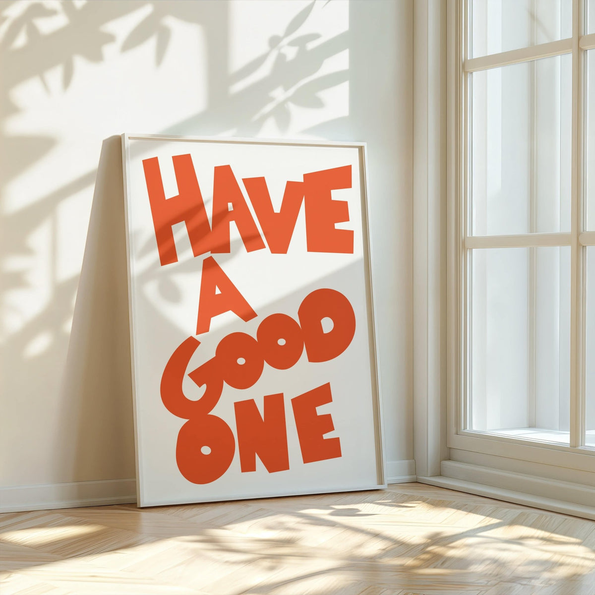 Bold Bauhaus-inspired wall art typography ideal for modern interiors