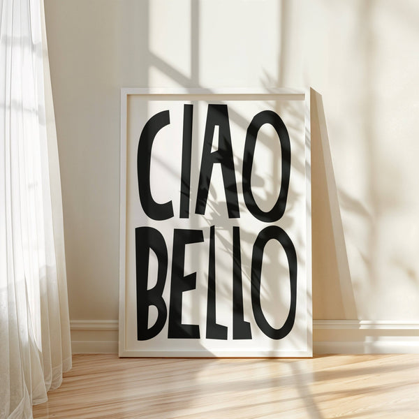 Large Italian wall art print for statement interiors