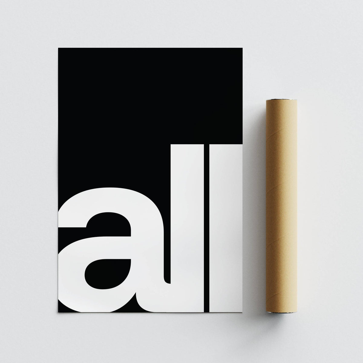 Modern Typography Art Prints for office spaces