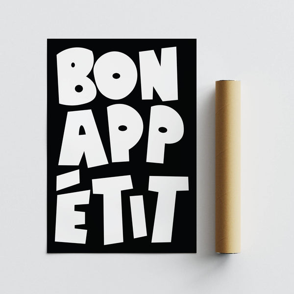 Kitchen wall art inspired by mid-century modern aesthetics