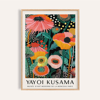 Tropical wall art featuring vibrant floral patterns