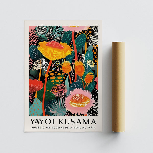 Premium matte finish tropical print in large wall art modern format