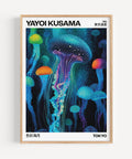 Yayoi Kusama Jellyfish Poster