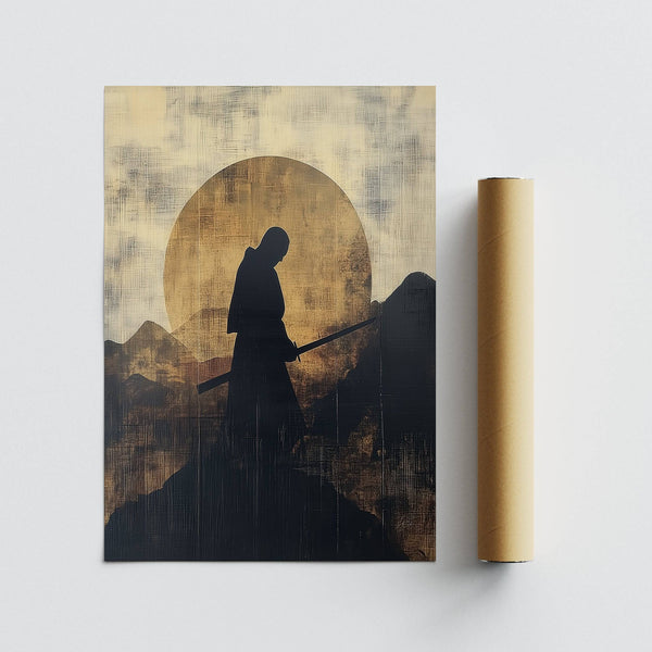 High-quality Japanese art for sale with a warrior theme