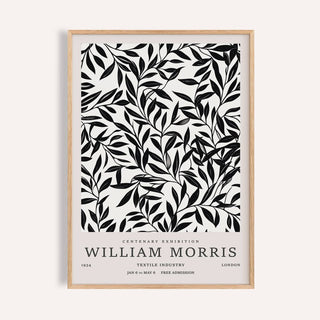 Black and white vintage wall art with leaf design for entryway