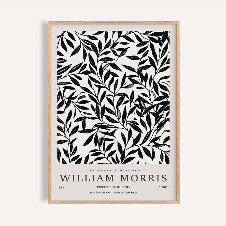 Black and white vintage wall art with leaf design for entryway