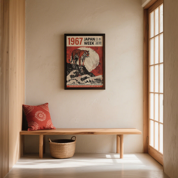 Buy Japanese Woodblock Prints from Laboo Studio for Entryway