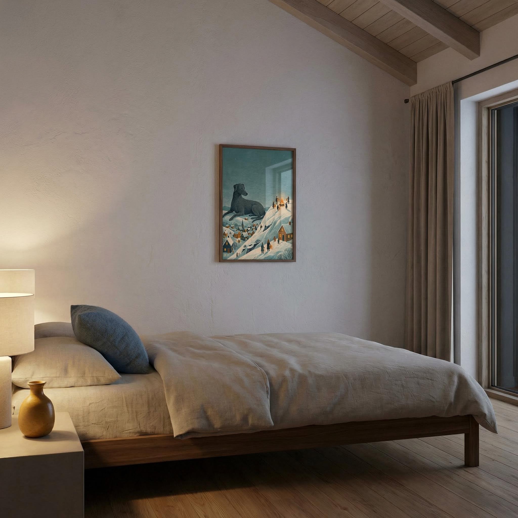 Evening Winter Print