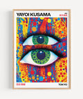 Yayoi Kusama Surreal Colourful Polka Dot Eyes 1989