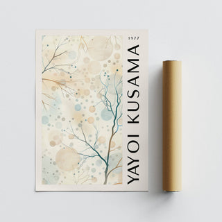 Delicate dot pattern nature prints perfect for tranquil interiors