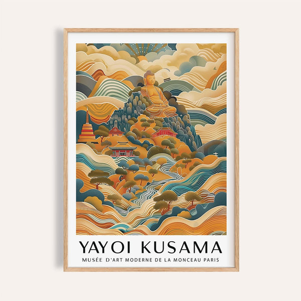 Large Buddha Wall Art for Living Room