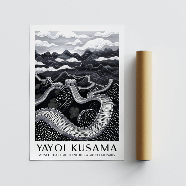 High-quality Chinese wall art with intricate dot patterns