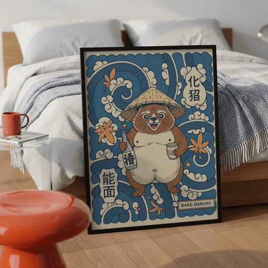Cheerful Tanuki