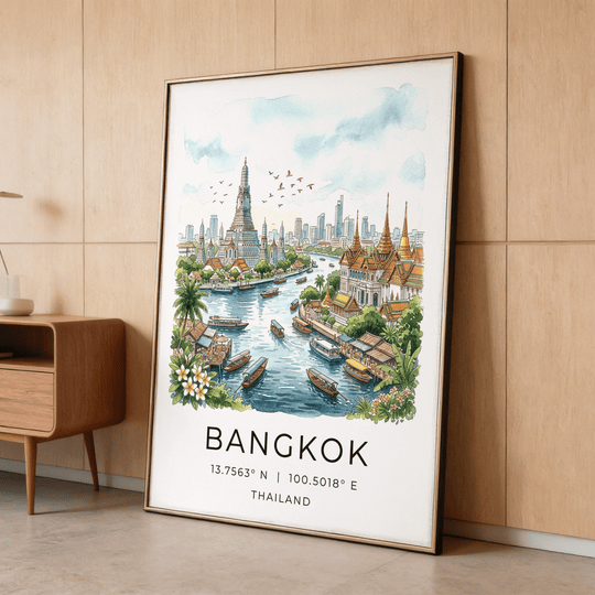 Horizonte de Bangkok