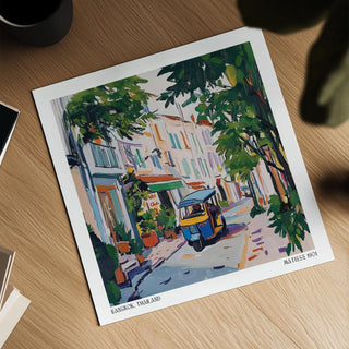 Urban holiday prints with Southeast Asian charm and color

