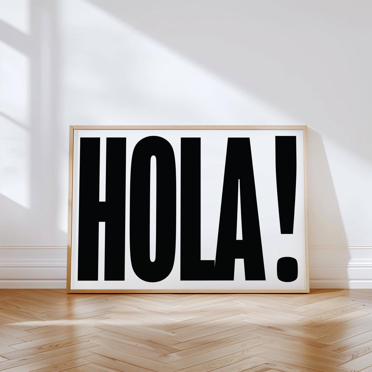 Contemporary minimalist typographic posters ideal for stylish decor