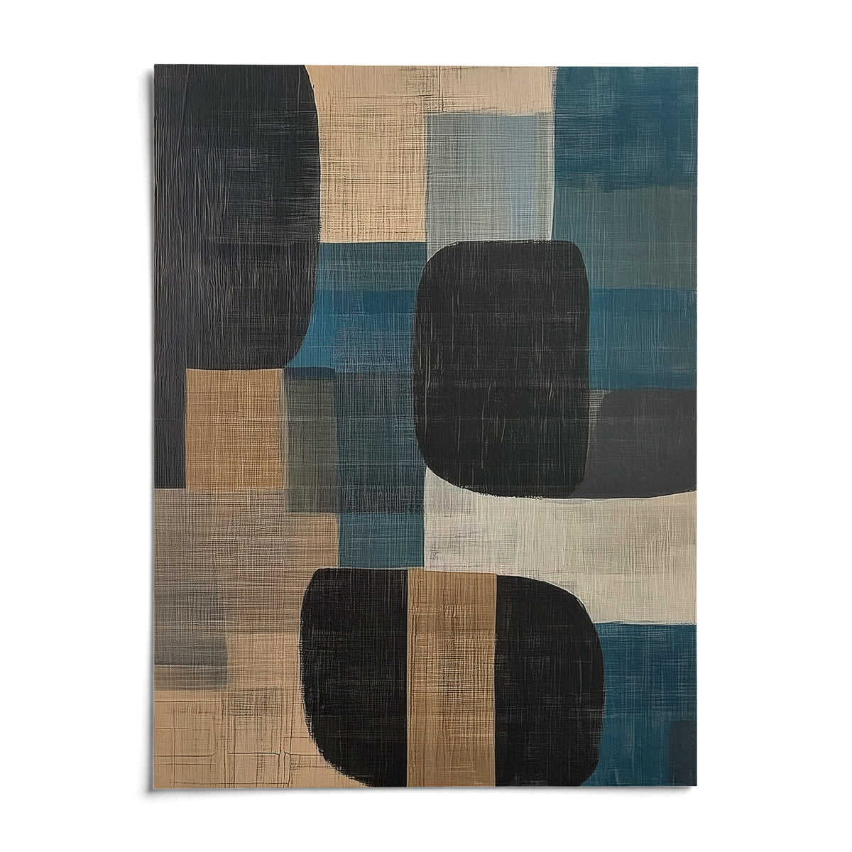 Abstract Art Prints for Sale, shown as an unframed paper print on a plain white background