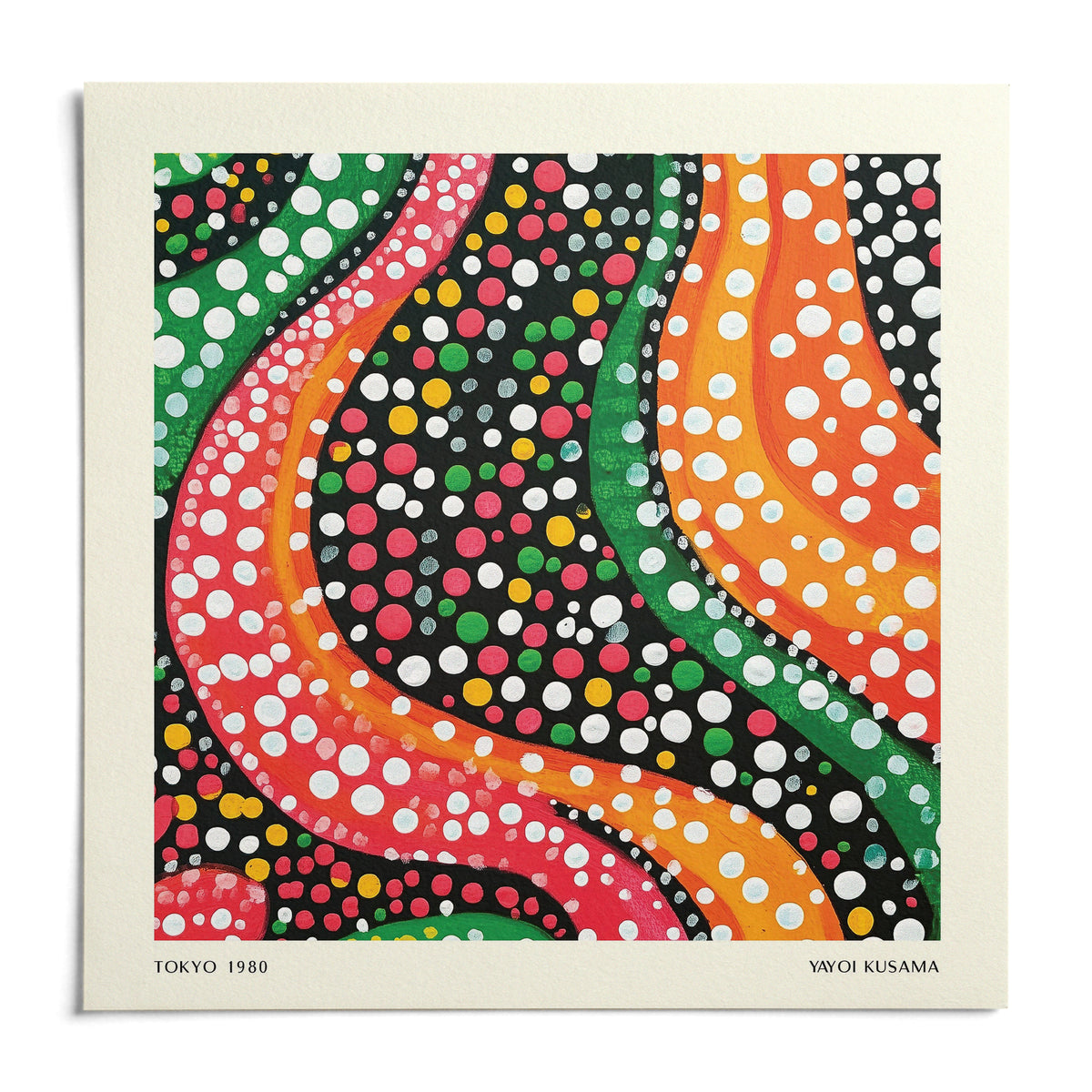 Abstract Colorful Art, shown as an unframed paper print on a plain white background