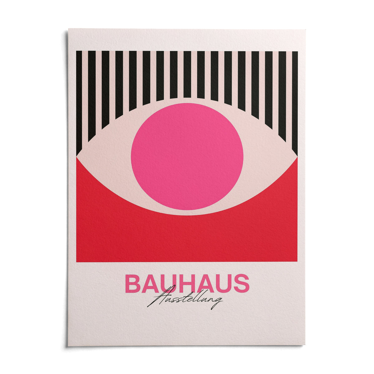 Abstract Eye Art, shown as an unframed paper print on a plain white background