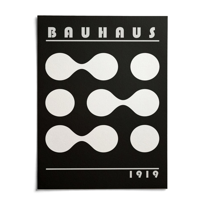 Abstract Geometric Print, shown as an unframed paper print on a plain white background