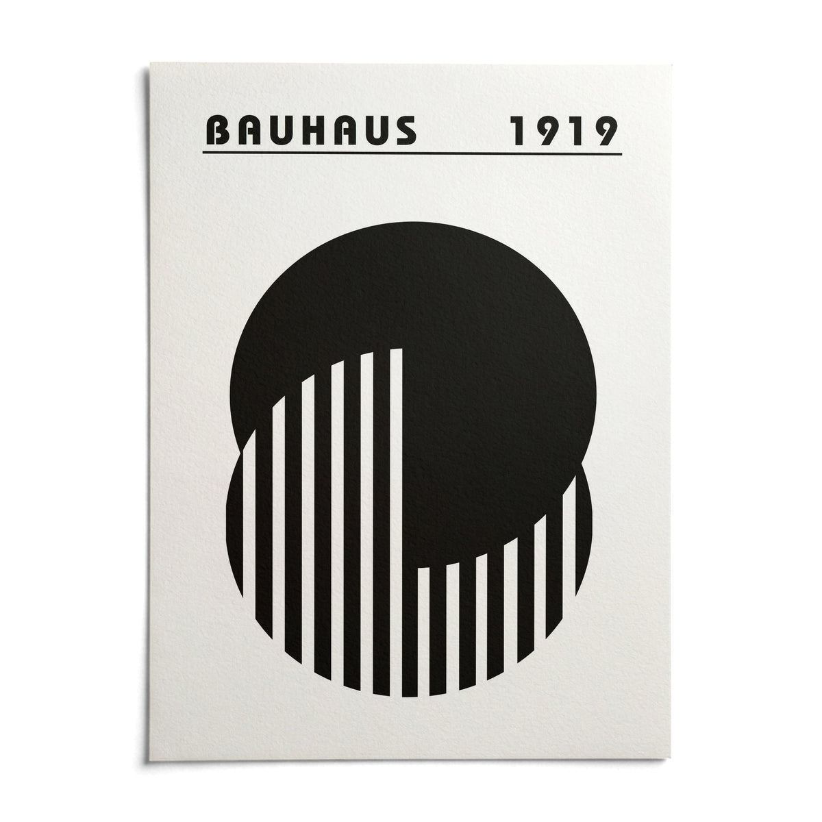 Abstract Minimal Art, shown as an unframed paper print on a plain white background
