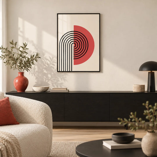 Stampa d'arte geometrica