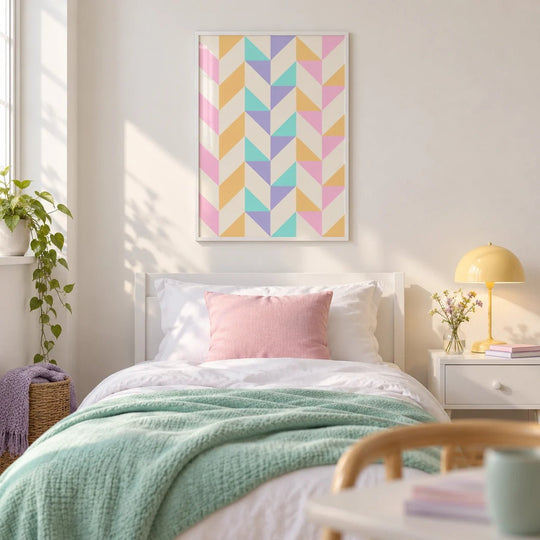 Geometría pastel
